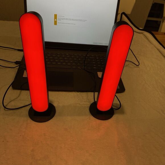 Led Light Bars USB Color Changing Desk Light Lamps With Remote - Picture 3 of 6